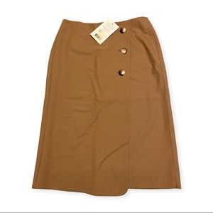 Sezane Afida Skirt in Camel - Size 36
